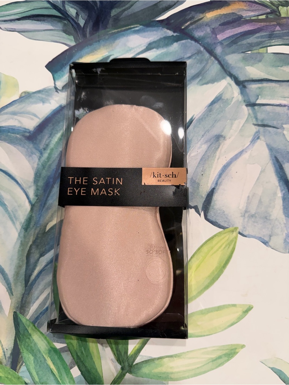 Kitsch The Satin Eye Mask - Pink
